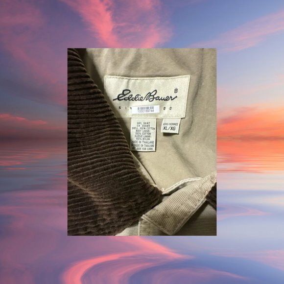 Vintage Eddie Bauer Chore Coat XL - Picture 2 of 6